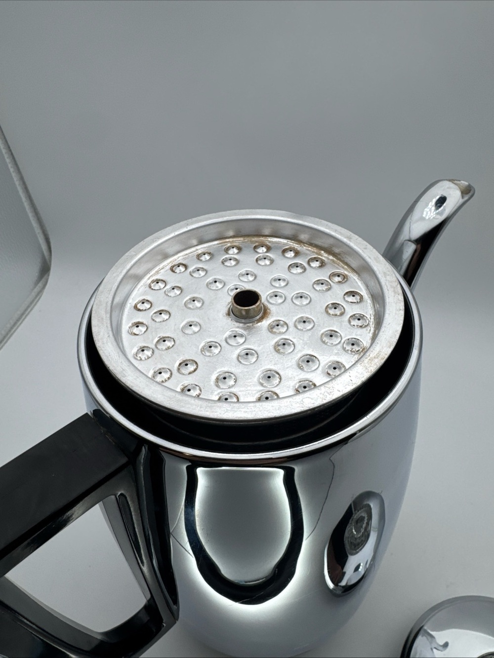 Universal Coffee Maker Silver Coffeematic 4580 Electric Percolator Chrome - Picture 14 of 15